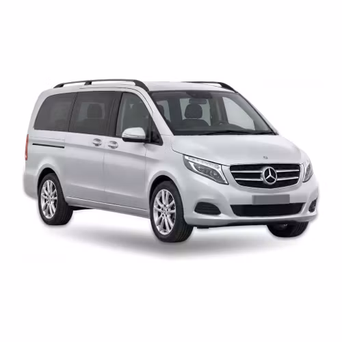 Silver Mercedes V-Class (2014 onwards) – precut window tint film kit