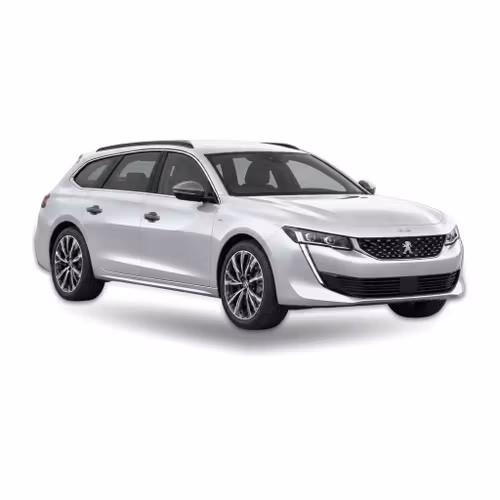 Silver Peugeot 508 SW (2011 onwards) – precut window tint film kit