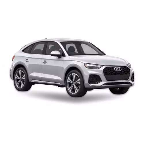 Silver Audi Q5 Sportback (2021 onwards) – precut window tint film kit
