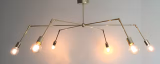 Taklampa INSECT i mässing