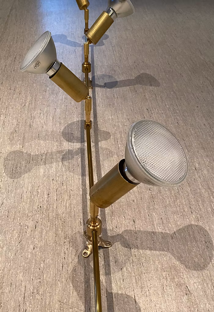 SPOT5 prototyp långa lamphållare