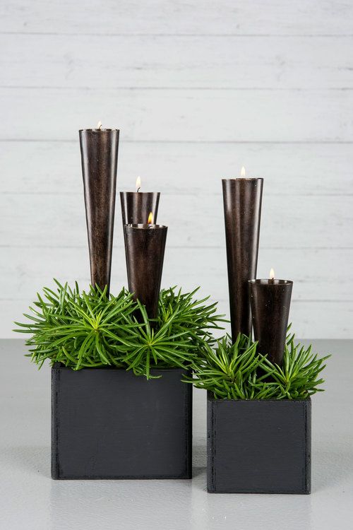 Ljuskon/Antik Brun 5x26cm