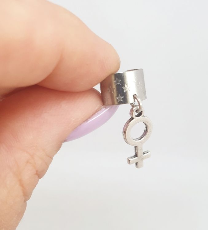 Earcuff med stjärnor