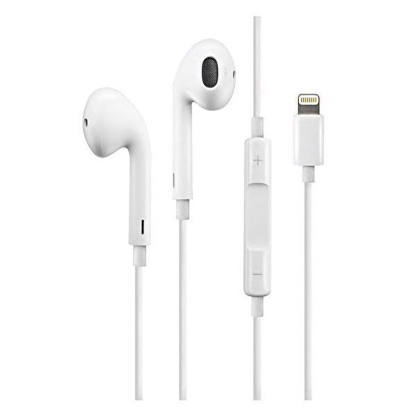 Hörlurar med lightning kontakt  100pcs