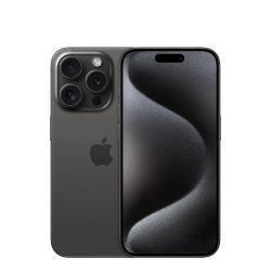 Apple iPhone 15 Pro 128GB - black öppnad förpackning, en vecka gammal