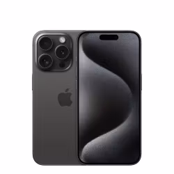 Apple iPhone 15 Pro 128GB - black öppnad förpackning, en vecka gammal