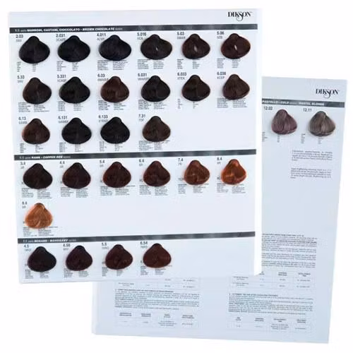 Dikson Color Chart Color NEW