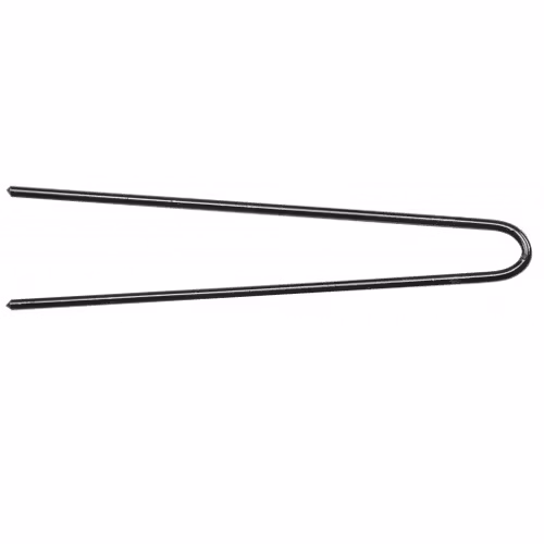 EXTRA-LUXURY HAIRPINS Smooth hairpins, black 11615