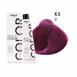 Dikson Färg 120 ml  X 5 violet