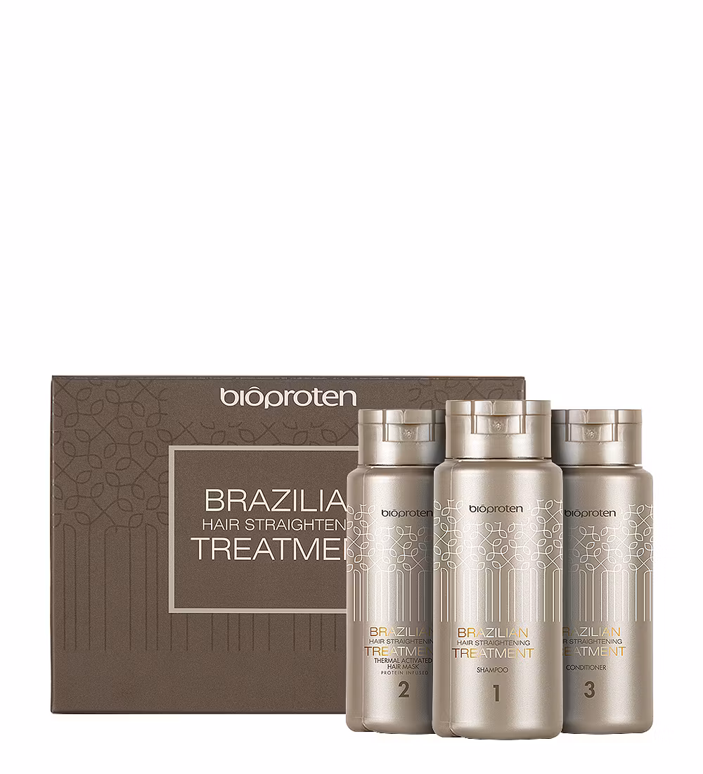 BIOPROTEN BRAZILIAN HAIR STRAIG.TREAT.KIT 3X100ML