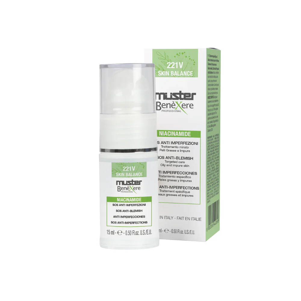 Muster New Benexere Siero SOS anti imperfezioni per pelli grasse e impure 221V
