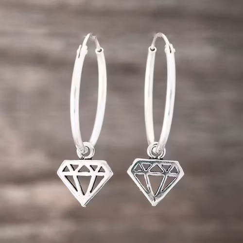 Örhängen äkta Silver