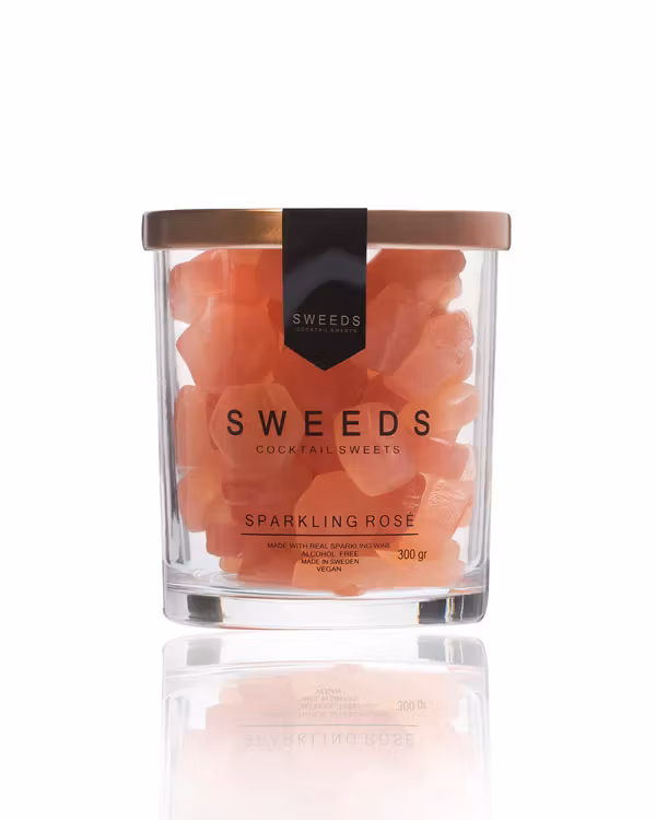 Vingummi Sweeds  Sparkling Rose