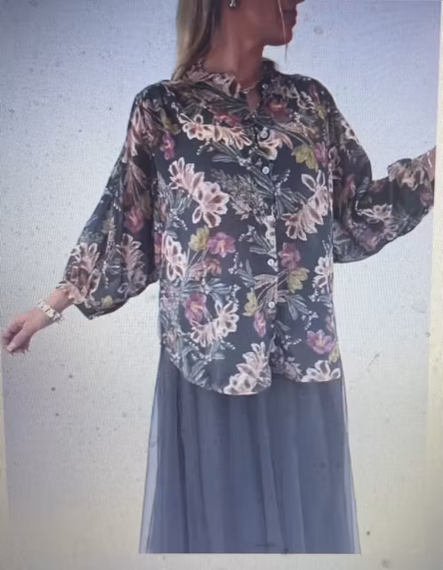 Blus Gemini Grön One Size