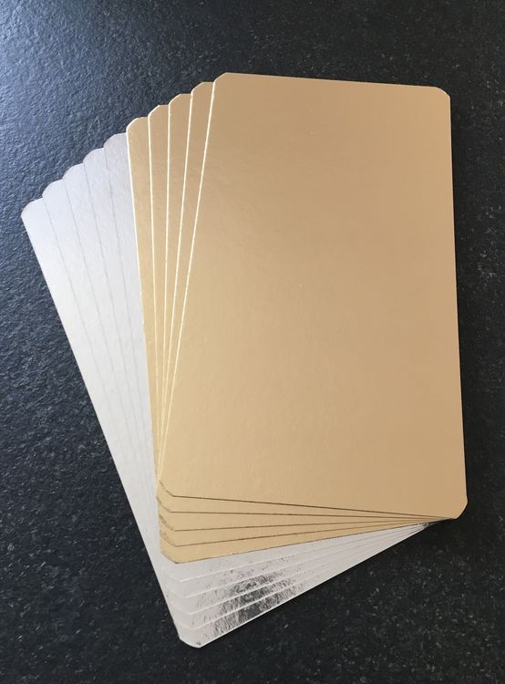 Laxbrickor Guld/Silver 160x240