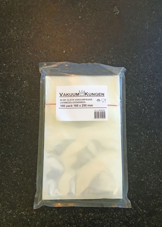Släta  Vakuumpåsar 80my Vakuumkungen