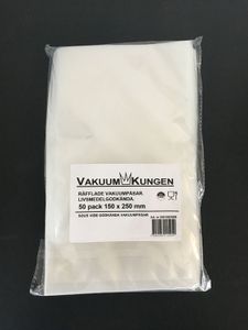 Vakuumpåsar,  Räfflade. 50p