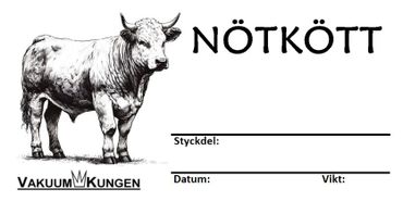 Etiketter Tamdjur Ny design
