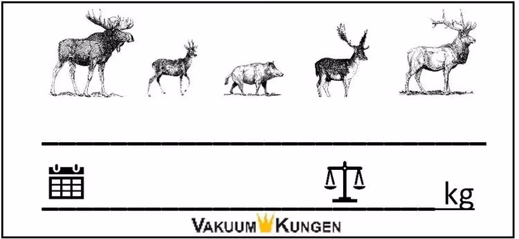 Viltetiketter.