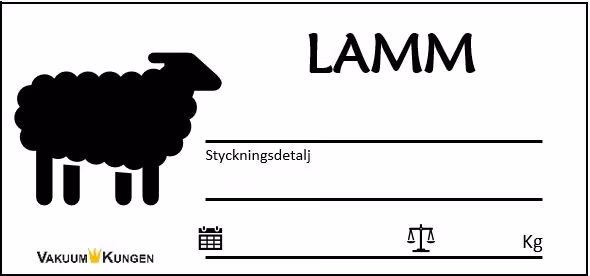 Etiketter Tamdjur