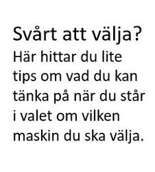Svårt att välja?