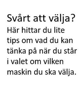 Svårt att välja?