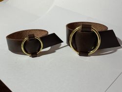 Armband Nina, guldfärgad ring