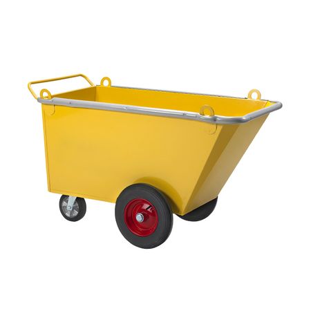 Foder- och avfallsvagn med lyft, 400 liter, Ravendo