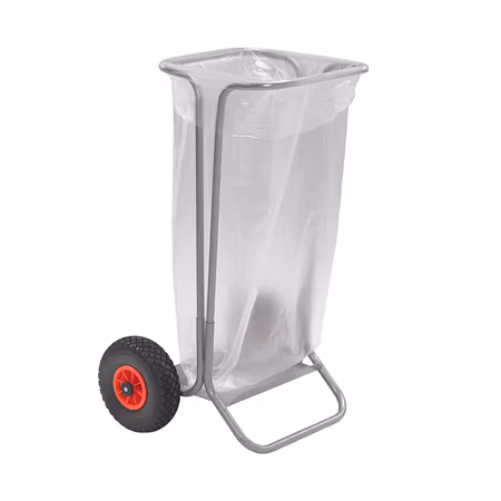 Säckhållare på hjul, 110 liter, Ravendo