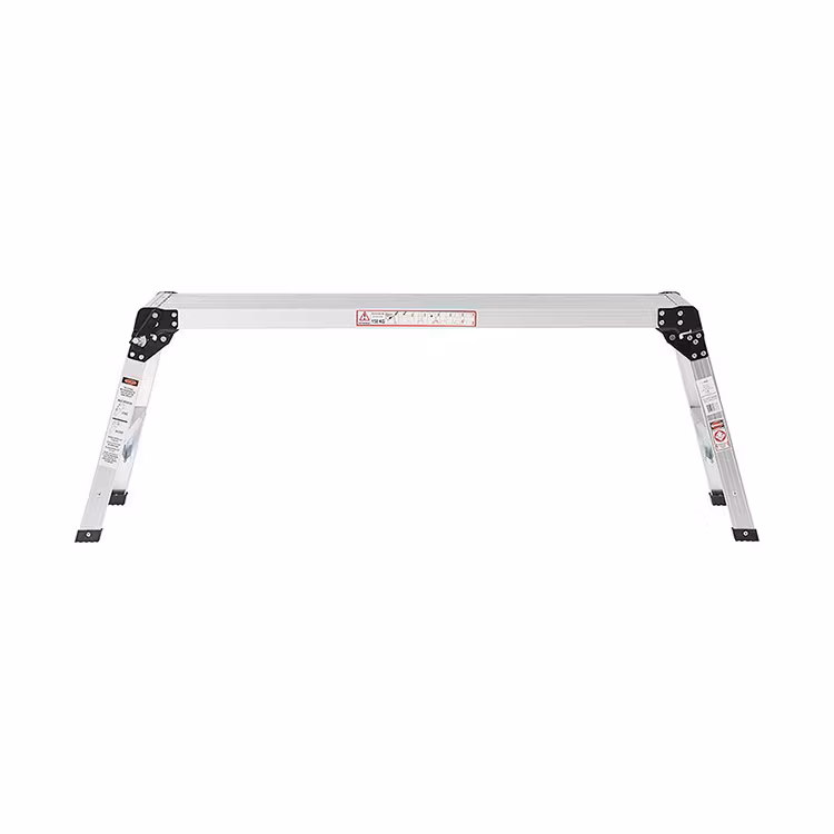 Produktbild på Plattformspall i anodiserad aluminium från Probuilder sedd från långsidan artikelnr 57678.