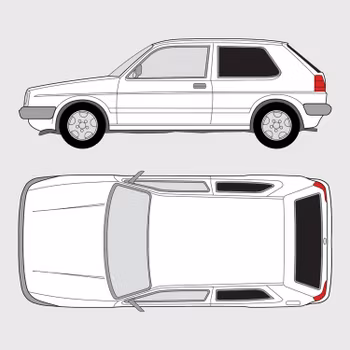 Volkswagen Golf 3-dörrar | 1987-1992