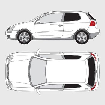 Volkswagen Golf 3-dörrar | 2004-2008
