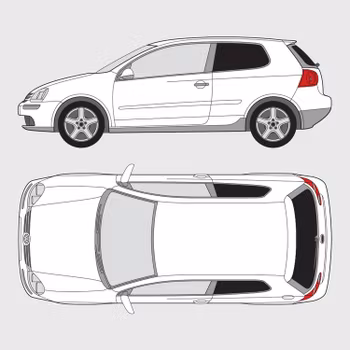 Volkswagen Golf 3-dörrar | 2004-2008