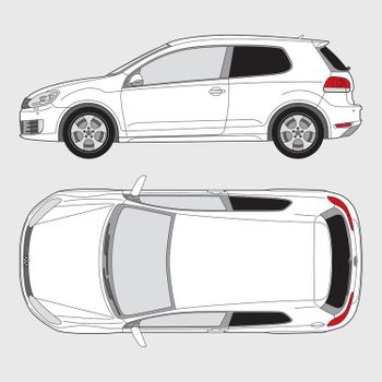 Volkswagen Golf 3-dörrar | 2008-2013