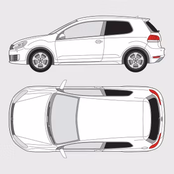 Volkswagen Golf 3-dörrar | 2008-2013