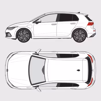 Volkswagen Golf 5-dörrar | 2020-