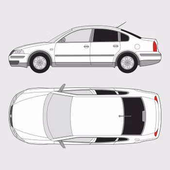Volkswagen Passat 4-dörrar | 2001-2005