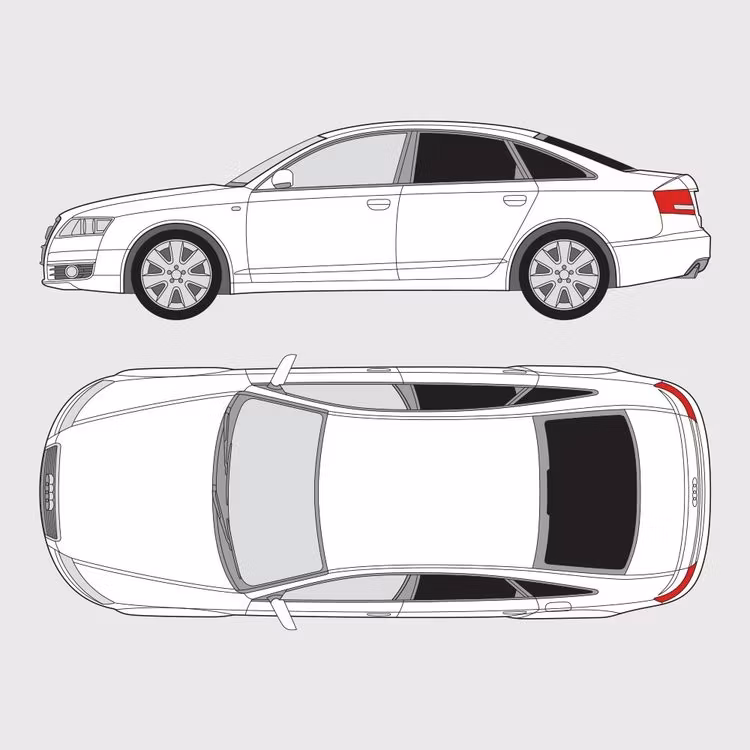 Audi A6 4-dørs | 2005-2011