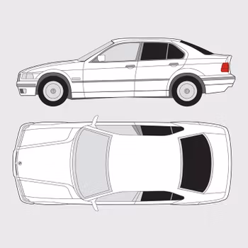 BMW 3 Serie 4-dörrar E46 | 1998-2005