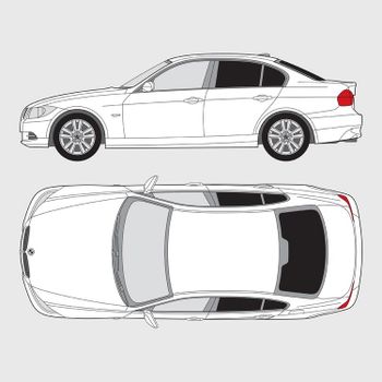 BMW 3 Serie 4-dörrar E90 | 2005-2012