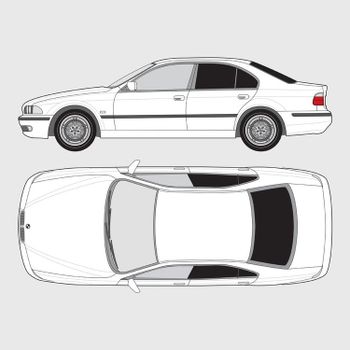BMW 5 Serie 4-dörrar E39 | 1995-2003