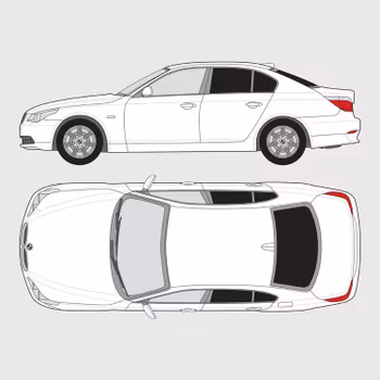 BMW 5 Serie 4-dörrar E60 | 2003-2010