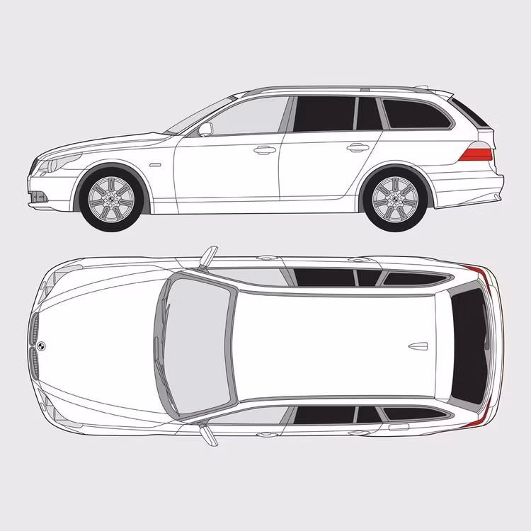 BMW 5 Serie Touring E61 | 2004-2010