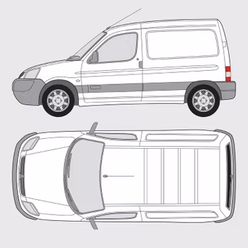 Citroën Berlingo Skåp | 1998-2004