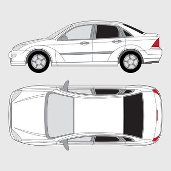 Ford Focus 4-dörrar | 1998-2004