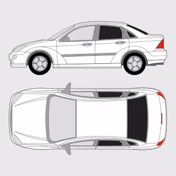 Ford Focus 4-dörrar | 1998-2004