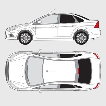 Ford Focus 4-dörrar | 2004-2010