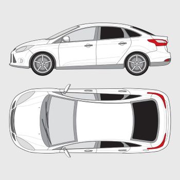 Ford Focus 4-dörrar | 2010-2015
