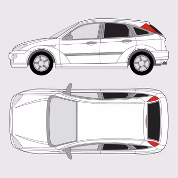 Ford Focus 5-dörrar | 1998-2004