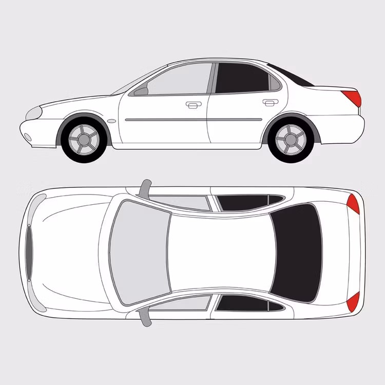 Ford Mondeo 4-dørs | 1993-2000